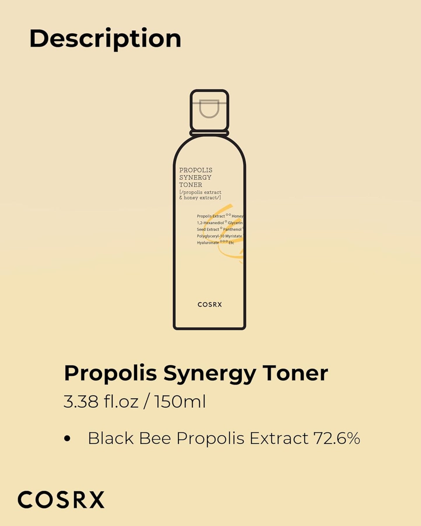 Cosrx ampoule synergy toner description