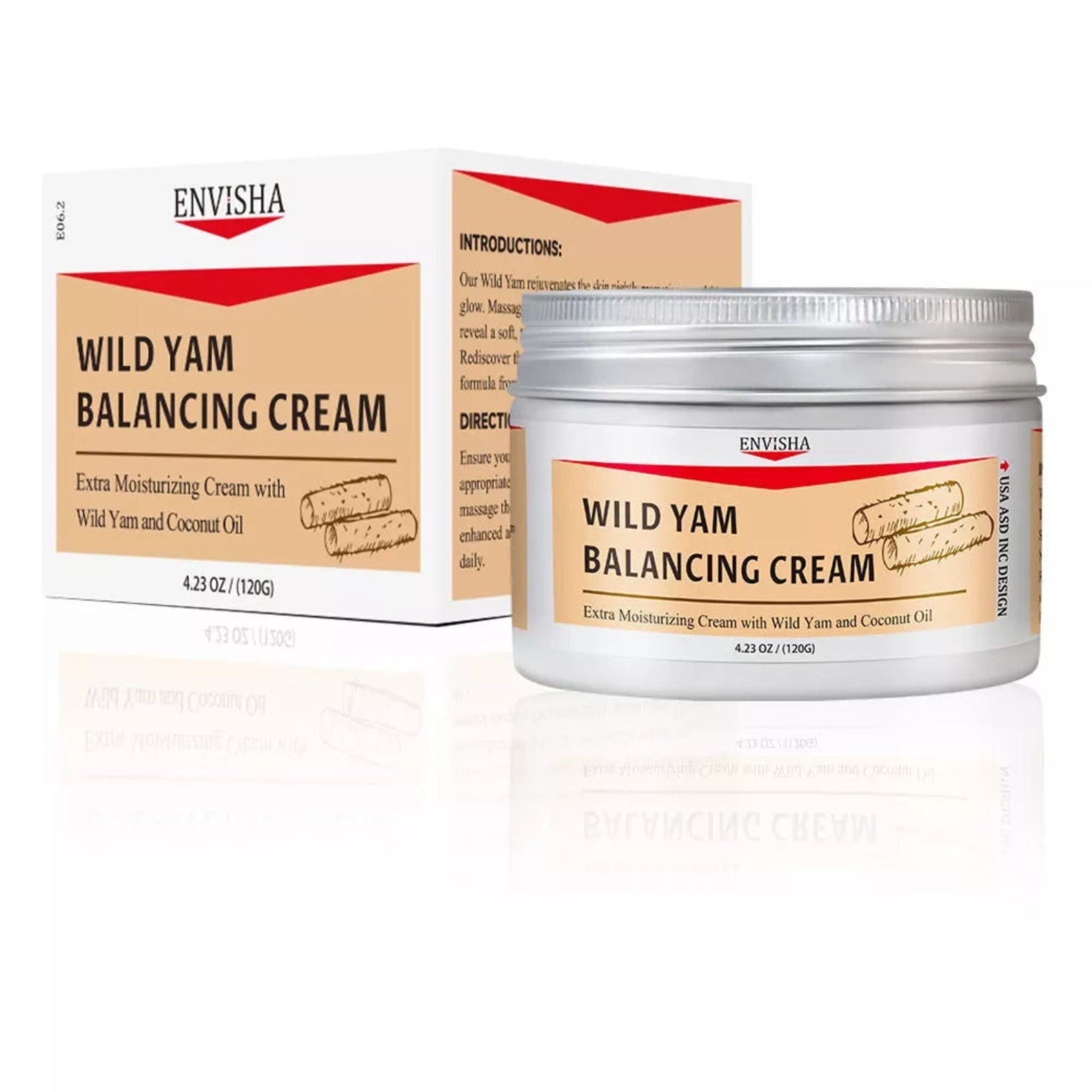 フェイスクリーム YamaJi VitaCosmoX Wild Yam Cream 2-Pack