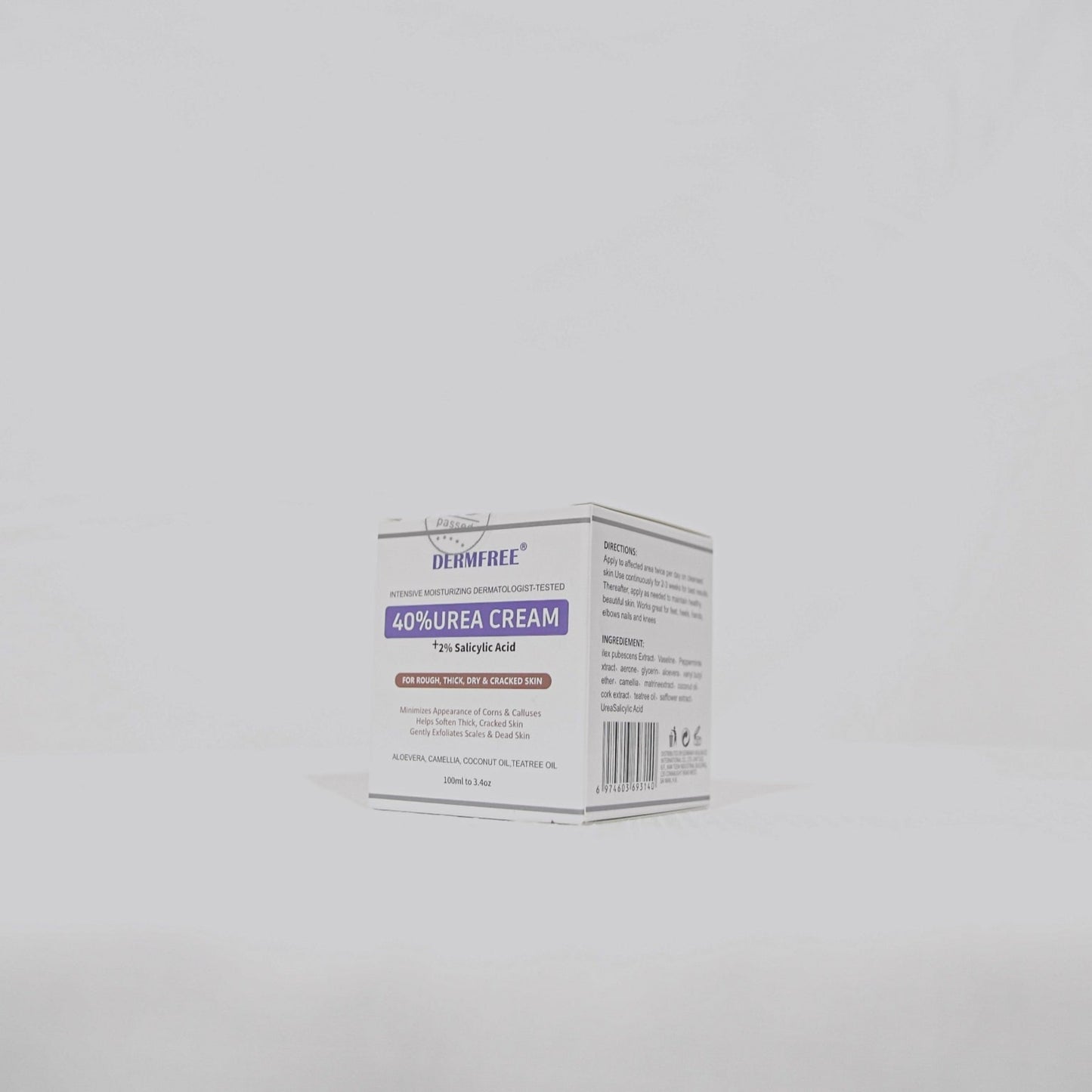 dermfree urea cream 40% front side