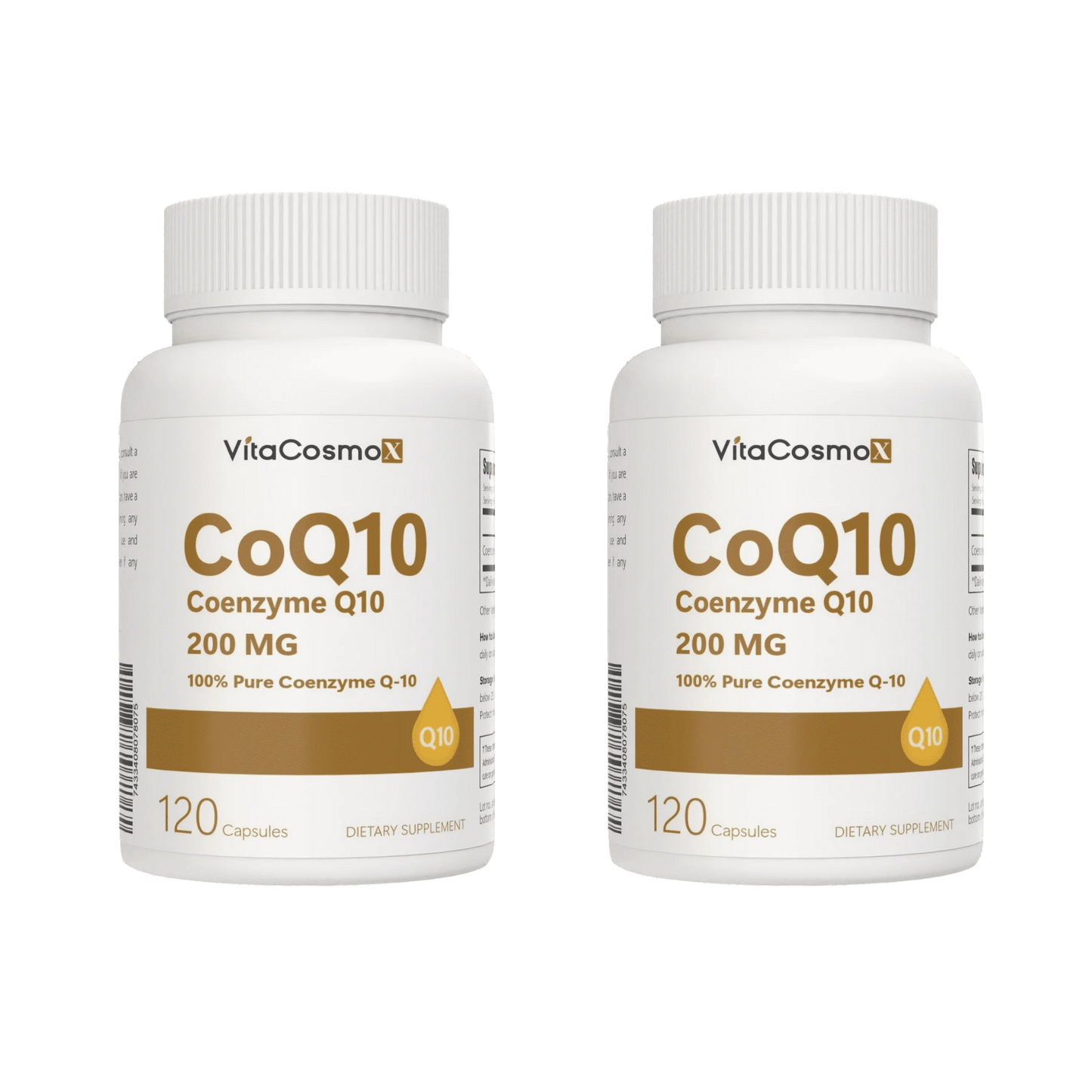 VitaCosmoX CoQ10 200 mg – 120 Capsules